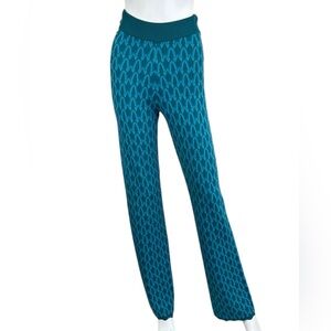 THE NORMAL BRAND Teal Knit Pants Size XS